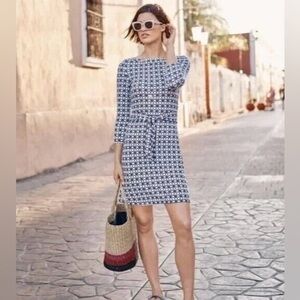 Boden Sylvia Jersey Tie Dress NWTs